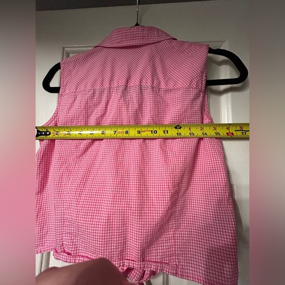 Ralph Lauren Pink Gingham Button Down Shirt - Picture 6 of 7